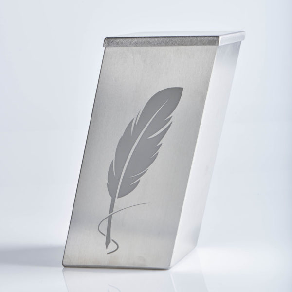 Urne funéraire somptueuse inox Aeternum Creations